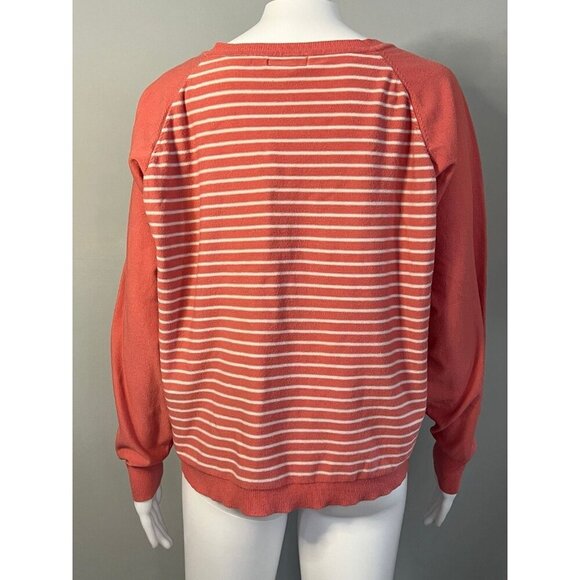 Central Park - Womens Pink Striped Sweater Sz. XL - Picture 5 of 6